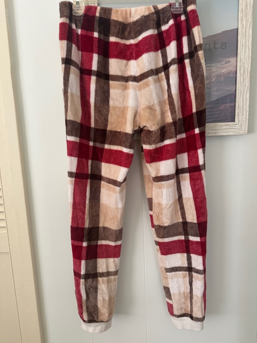Size Medium JoySpun Plush Fleece PJ Pants - Picture 3 of 3